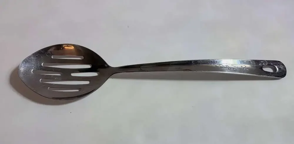 Wolfgang Puck Stainless Steel Slotted Serving Spoon